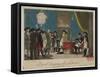 Frederick the Great as Freemason in 1740-null-Framed Stretched Canvas