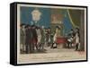 Frederick the Great as Freemason in 1740-null-Framed Stretched Canvas