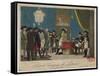 Frederick the Great as Freemason in 1740-null-Framed Stretched Canvas