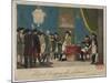 Frederick the Great as Freemason in 1740-null-Mounted Giclee Print