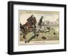 Frederick the Great at the Battle of Kolin-Richard Knoetel-Framed Giclee Print