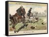 Frederick the Great at the Battle of Kolin-Richard Knoetel-Framed Stretched Canvas