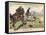 Frederick the Great at the Battle of Kolin-Richard Knoetel-Framed Stretched Canvas