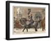 Frederick the Great Entering Breslau, 1741-Richard Knoetel-Framed Giclee Print