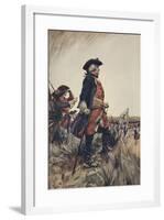 Frederick the Great, Illustration from 'A History of Germany', 1913-Arthur C. Michael-Framed Giclee Print