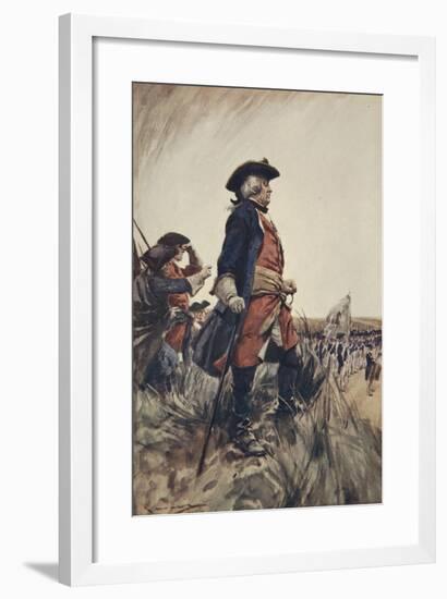 Frederick the Great, Illustration from 'A History of Germany', 1913-Arthur C. Michael-Framed Giclee Print