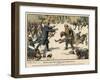 Frederick the Great of Prussia and General Zieten on the Morning after the Battle of Torgau-Carl Rochling-Framed Giclee Print