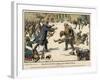 Frederick the Great of Prussia and General Zieten on the Morning after the Battle of Torgau-Carl Rochling-Framed Giclee Print