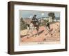 Frederick the Great of Prussia at Burkersdorf-Richard Knoetel-Framed Giclee Print