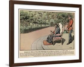 Frederick the Great of Prussia in Old Age-Carl Rochling-Framed Giclee Print