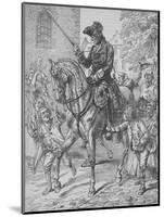 Frederick the Great of Prussia-English School-Mounted Giclee Print