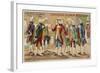 Frederick the Great Receiving Artists and Scholars at His Court-null-Framed Giclee Print