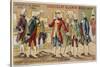 Frederick the Great Receiving Artists and Scholars at His Court-null-Stretched Canvas