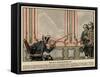 Frederick the Great's Love of Justice-Carl Rochling-Framed Stretched Canvas