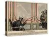 Frederick the Great's Love of Justice-Carl Rochling-Stretched Canvas