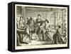 Frederick the Great Visiting the Factories-null-Framed Stretched Canvas