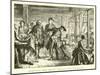 Frederick the Great Visiting the Factories-null-Mounted Giclee Print