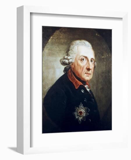 Frederick the Great-Anton Graff-Framed Giclee Print