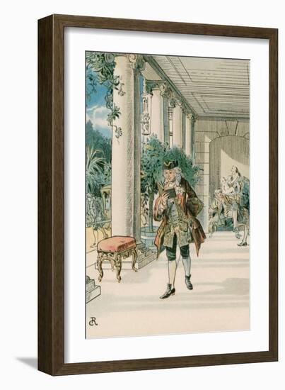 Frederick the Great-Carl Rohling-Framed Giclee Print