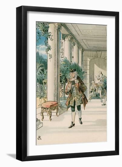 Frederick the Great-Carl Rohling-Framed Giclee Print