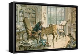 Frederick the Great-Carl Rohling-Framed Stretched Canvas