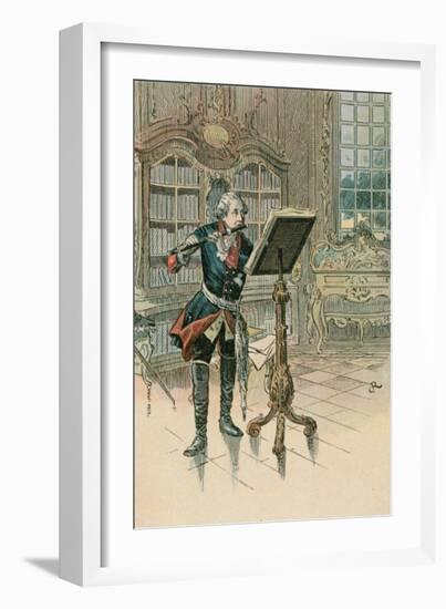 Frederick the Great-Carl Rohling-Framed Giclee Print