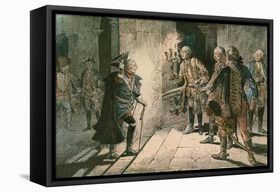 Frederick the Great-Carl Rohling-Framed Stretched Canvas