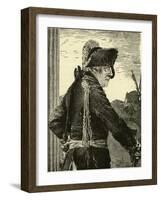 Frederick the Great-Adolph Friedrich Erdmann von Menzel-Framed Giclee Print