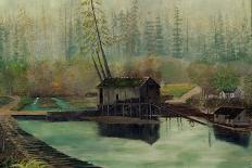 Delin Sawmill-Frederick Thomas Taylor-Laminated Giclee Print