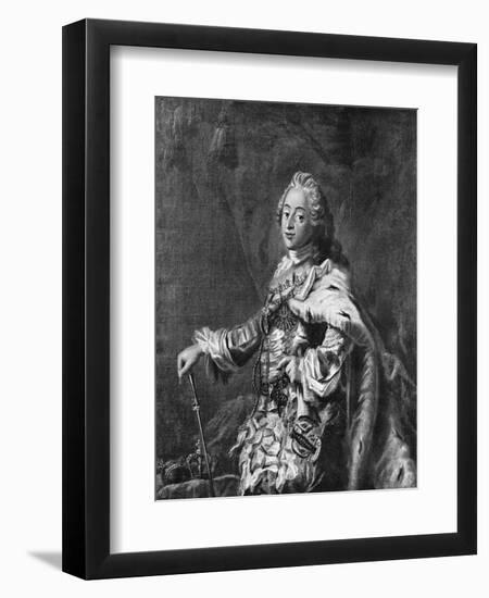 Frederick V, Danish Royal-null-Framed Art Print