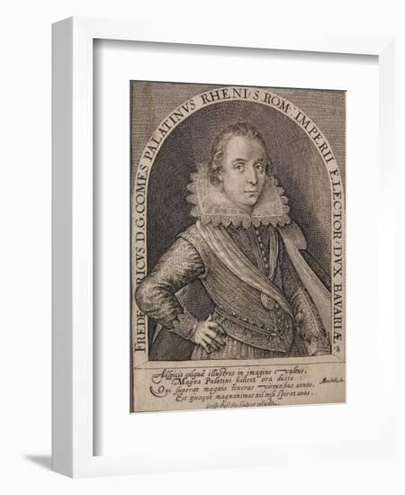 Frederick V-Crispin I De Passe-Framed Giclee Print