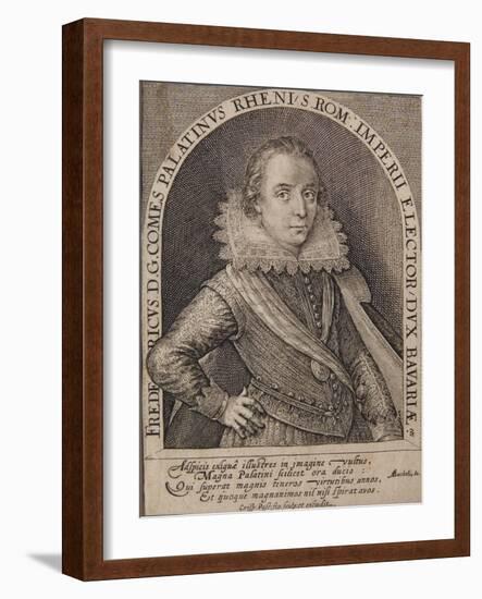 Frederick V-Crispin I De Passe-Framed Giclee Print