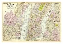 New York, Brooklyn, Jersey City, c.1891-Frederick W^ Beers-Mounted Art Print