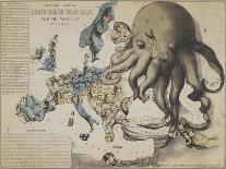 Serio-Comic War Map of Europe for the Year 1877, London-Frederick W Rose-Framed Giclee Print