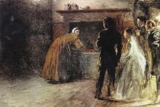 Rochester and Jane Eyre-Frederick Walker-Framed Giclee Print