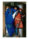 Meeting on the Turret Stairs-Frederick William Burton-Giclee Print