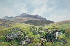 Landscape, Snowdon-Frederick William Hayes-Giclee Print