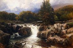 Welsh River Landscape, 1880-Frederick William Hulme-Giclee Print