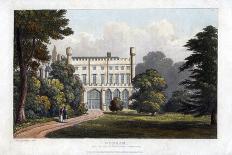 Wonham, Surrey, Seat of Lord Templeton, C1827-Frederick Wilton Litchfield Stockdale-Giclee Print