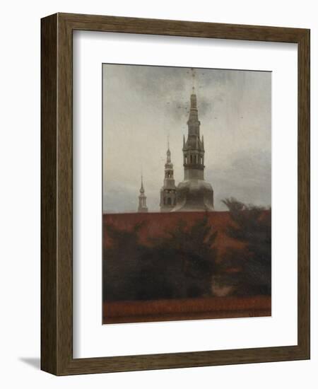 Fredericksborg, Copenhagen-Vilhelm Hammershoi-Framed Giclee Print