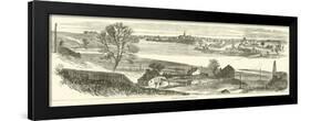 Fredericksburg, from Falmouth, November 1862-null-Framed Giclee Print