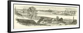 Fredericksburg, from Falmouth, November 1862-null-Framed Premium Giclee Print