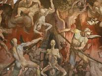 Detail of Hell from Last Judgment, Fresco Cycle-Frederico Zuccaro-Photographic Print