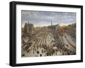 Frederik III Proclaims Danish Crown Hereditary in Front of States-General in Copenhagen in 1660-null-Framed Giclee Print
