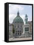 Frederik's Church From the Inner Courtyard of the Amalienborg Palace, Copenhagen, Denmark-James Emmerson-Framed Stretched Canvas