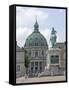 Frederik's Church From the Inner Courtyard of the Amalienborg Palace, Copenhagen, Denmark-James Emmerson-Framed Stretched Canvas