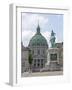 Frederik's Church From the Inner Courtyard of the Amalienborg Palace, Copenhagen, Denmark-James Emmerson-Framed Photographic Print