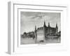 Frederiksborg Castle, Copenhagen, Denmark, 1879-C Laplante-Framed Giclee Print