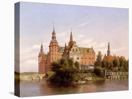 Frederiksborg Castle, Denmark, 1848-Ferdinand Richardt-Stretched Canvas