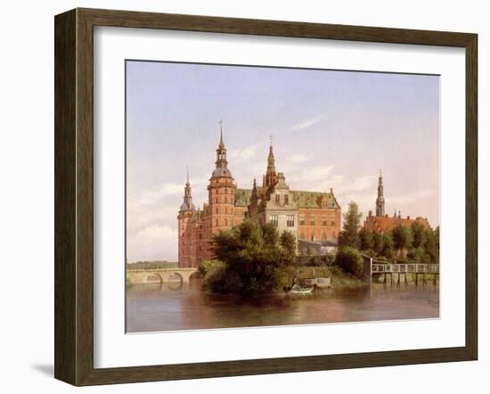Frederiksborg Castle, Denmark, 1848-Ferdinand Richardt-Framed Giclee Print